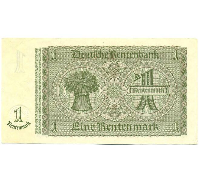 Банкнота 1 рентенмарка 1937 года Германия (Артикул: K12-52020) — Фото №2