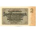 Банкнота 2 рентенмарки 1937 года Германия (Артикул: K12-52021) — Фото №1