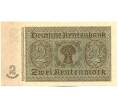 Банкнота 2 рентенмарки 1937 года Германия (Артикул: K12-52021) — Фото №2