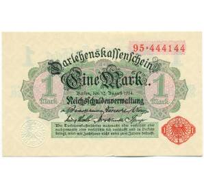 1 марка 1914 года Германия — Фото №1