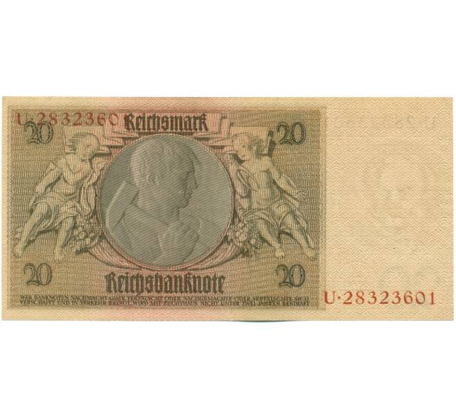 Банкнота 20 марок 1929 года Германия (Артикул: K12-52023) — Фото №2
