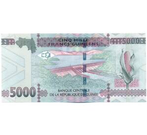 5000 франков 2015 года Гвинея — Фото №2