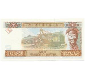 1000 франков 1998 года Гвинея — Фото №2