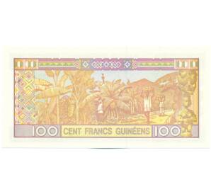 100 франков 2012 года Гвинея — Фото №2