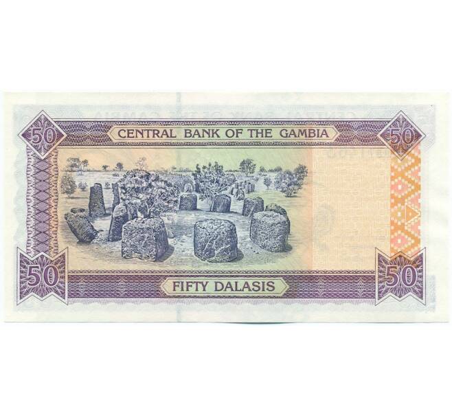 Банкнота 50 даласи 2001 года Гамбия (Артикул: K12-52368) — Фото №2