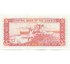 5 даласи 1987 года Гамбия — Фото №2