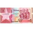 Банкнота 1 седи 2019 года Гана (Артикул: K12-52395) — Фото №1
