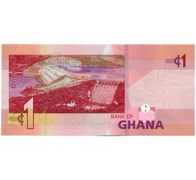 Банкнота 1 седи 2019 года Гана (Артикул: K12-52395) — Фото №2