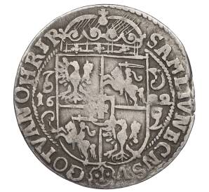 1 орт (1/4 талера) 1622 года Польша — Фото №2