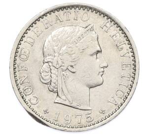 20 раппенов 1975 года Швейцария — Фото №1