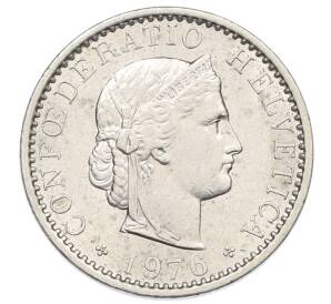 20 раппенов 1976 года Швейцария — Фото №1