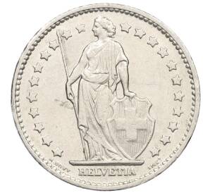 1 франк 1974 года Швейцария — Фото №2