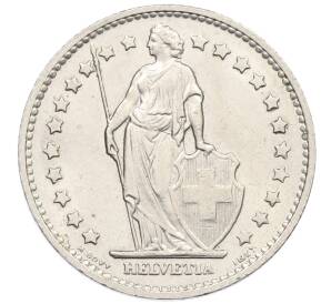 1 франк 1974 года Швейцария — Фото №2