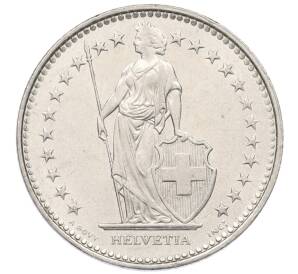 1 франк 1993 года Швейцария — Фото №2