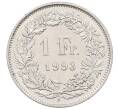 Монета 1 франк 1993 года Швейцария (Артикул: K12-52490) — Фото №1