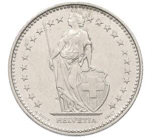 1 франк 1993 года Швейцария — Фото №2