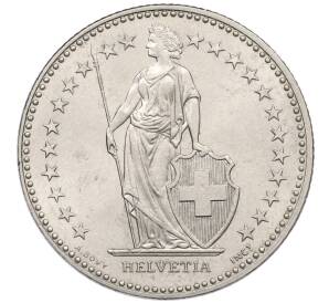 2 франка 1994 года Швейцария — Фото №2