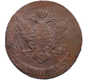 5 копеек 1766 года ММ — Фото №2