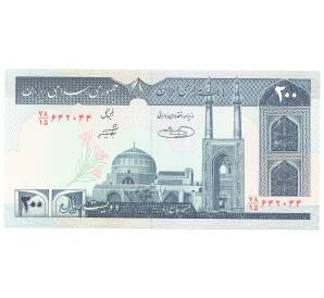 200 риалов 2004 года Иран — Фото №1