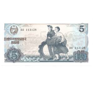 5 вон 1978 года Северная Корея — Фото №1
