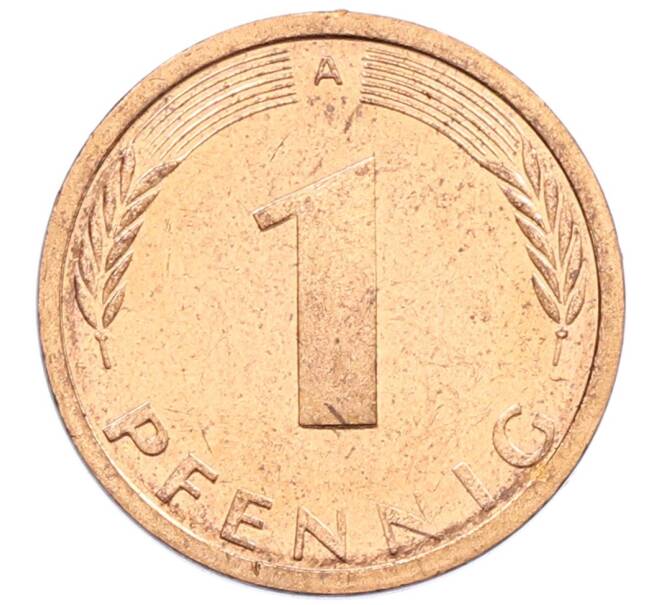 Монета 1 пфенниг 1993 года A Германия (Артикул: K12-52991) — Фото №2