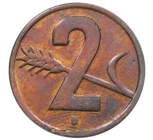 2 раппена 1951 года Швейцария — Фото №2