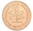 Монета 2 пфеннига 1977 года G Западная Германия (ФРГ) (Артикул: K12-53144) — Фото №1