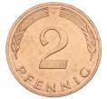Монета 2 пфеннига 1978 года J Западная Германия (ФРГ) (Артикул: K12-53151) — Фото №2