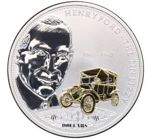 10 долларов 2008 года Острова Кука «Финансовые магнаты — Генри Форд» — Фото №1