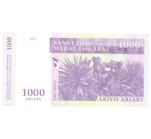1000 ариари 2004 года Мадагаскар — Фото №2