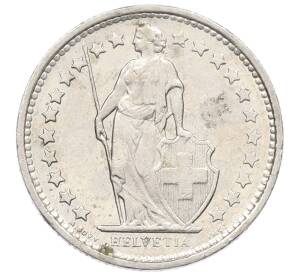 1/2 франка 1975 года Швейцария — Фото №2