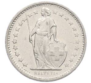 1/2 франка 1976 года Швейцария — Фото №2