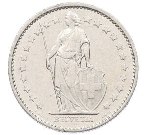 1/2 франка 1980 года Швейцария — Фото №2