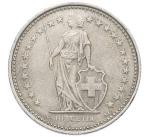 1/2 франка 1983 года Швейцария — Фото №2