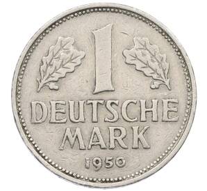 1 марка 1950 года D Западная Германия (ФРГ) — Фото №1