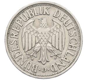 1 марка 1950 года D Западная Германия (ФРГ) — Фото №2
