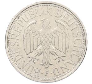 1 марка 1990 года F Западная Германия (ФРГ) — Фото №2