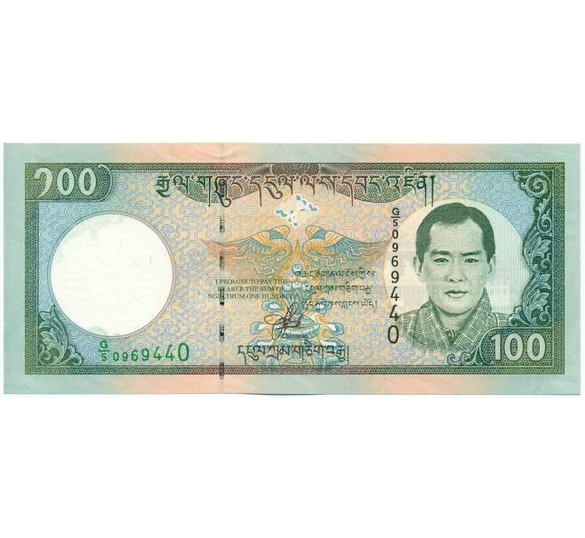 Банкнота 100 нгултрум 2000 года Бутан (Артикул: K12-53539) — Фото №1