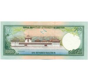 100 нгултрум 2000 года Бутан — Фото №2