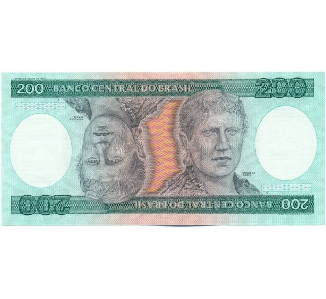 Банкнота 200 крузейро 1984 года Бразилия (Артикул: K12-53548) — Фото №1