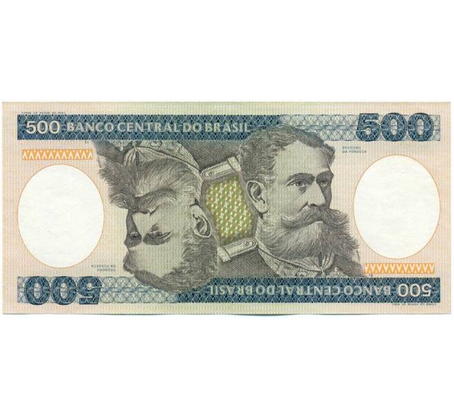 Банкнота 500 крузейро 1985 года Бразилия (Артикул: K12-53549) — Фото №1