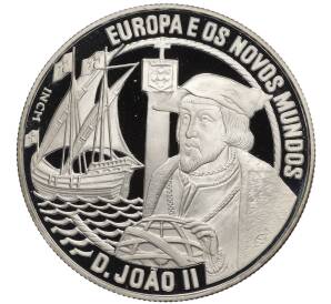25 экю 1992 года Португалия «Европа и Новый Свет — Жуан II» — Фото №1