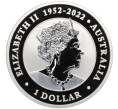 Монета 1 доллар 2023 года Австралия «Австралийский брамби» (Артикул: K27-86695) — Фото №2