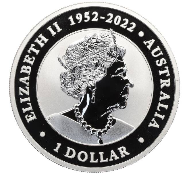 Монета 1 доллар 2023 года Австралия «Австралийский брамби» (Артикул: K27-86695) — Фото №2