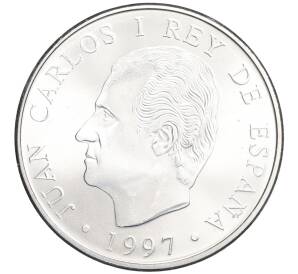 2000 песет 1997 года Испания «450 лет со дня рождения Мигеля Сервантеса» — Фото №2