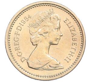 1 фунт 1984 года Великобритания — Фото №2