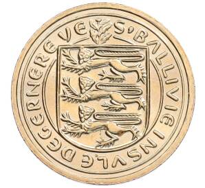 1 фунт 1981 года Гернси — Фото №2