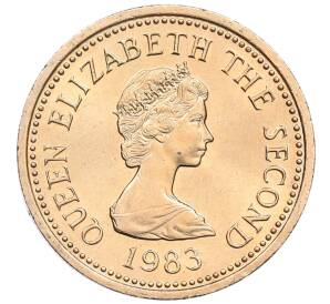 1 фунт 1983 года Джерси «Приходы Джерси — Сент-Хелиер» — Фото №2