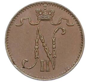 1 пенни 1906 года Русская Финляндия — Фото №2