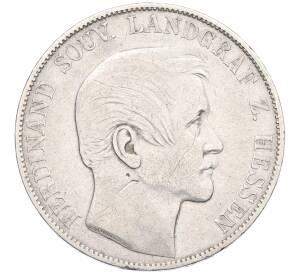 1 союзный талер 1858 года Гессен-Хомбург — Фото №1